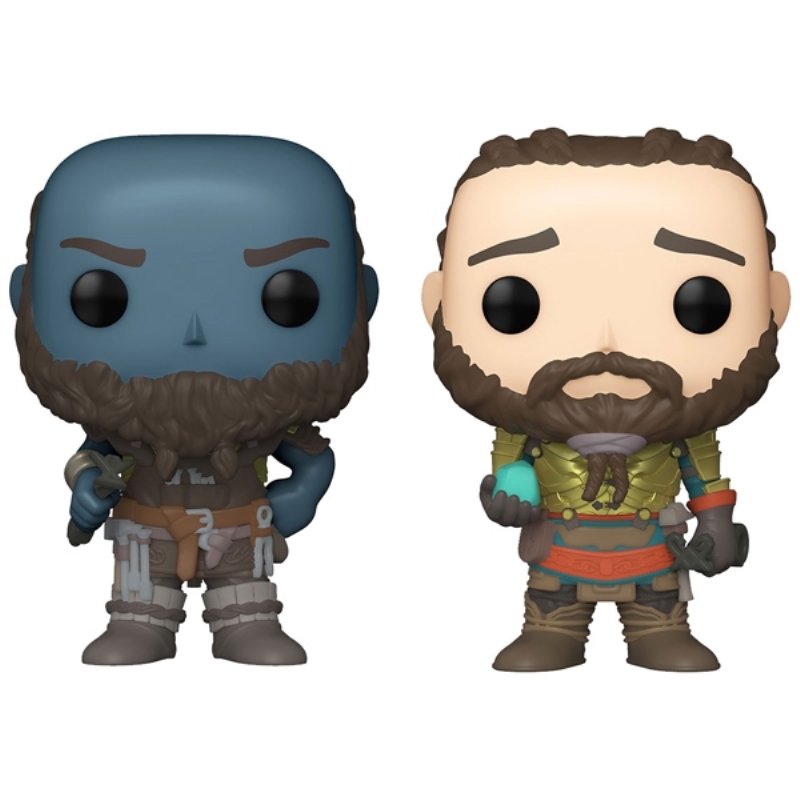 FUNKO ACTION FIGURES FUNKO POP GOD OF WAR:2PK BROC & SINDRI